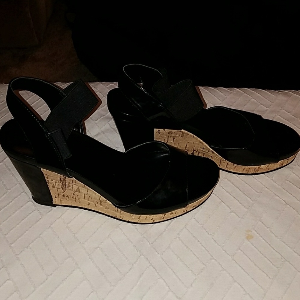 Style & Co. Wedge BLACK